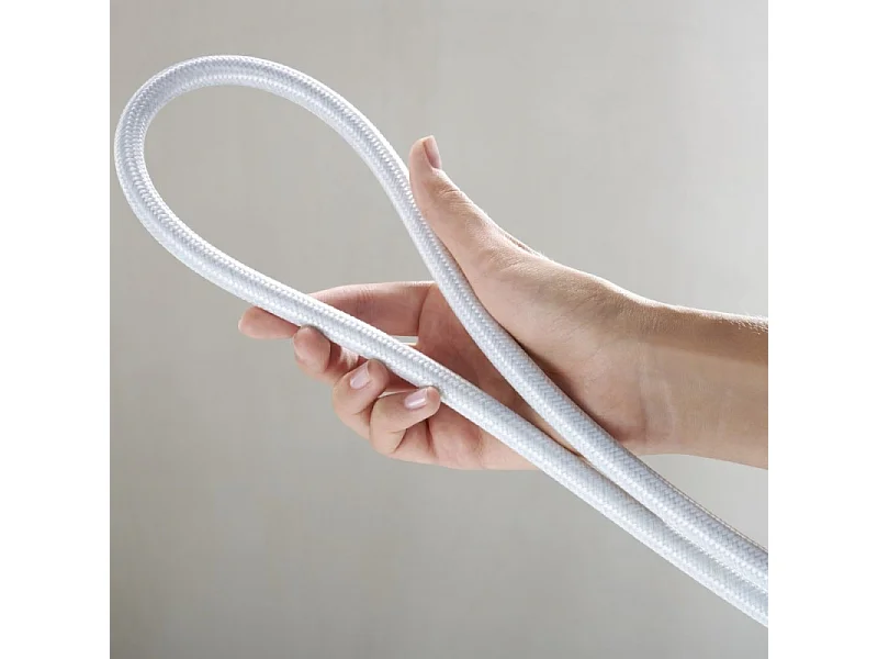 Flexible de douche HANSGROHE Designflex 200 cm blanc mat