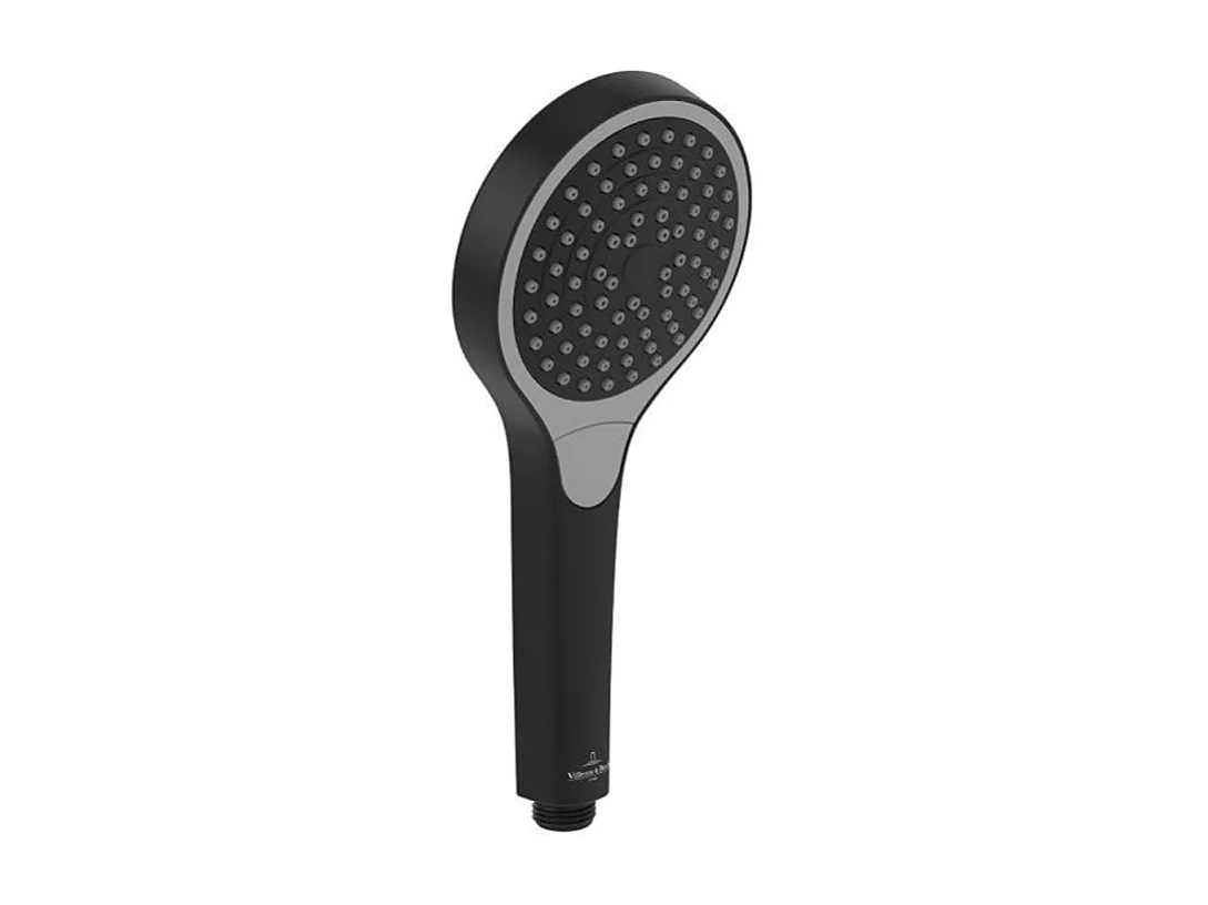 Pomme de douche 3 jets VILLEROY & BOCH Verve Showers Noir mat