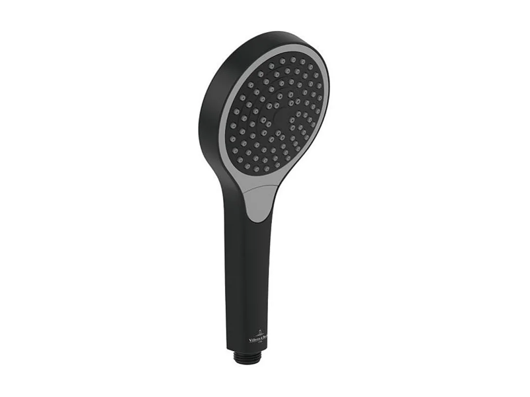 VILLEROY & BOCH Verve Showers Rociador de ducha de 3 chorros negro mate