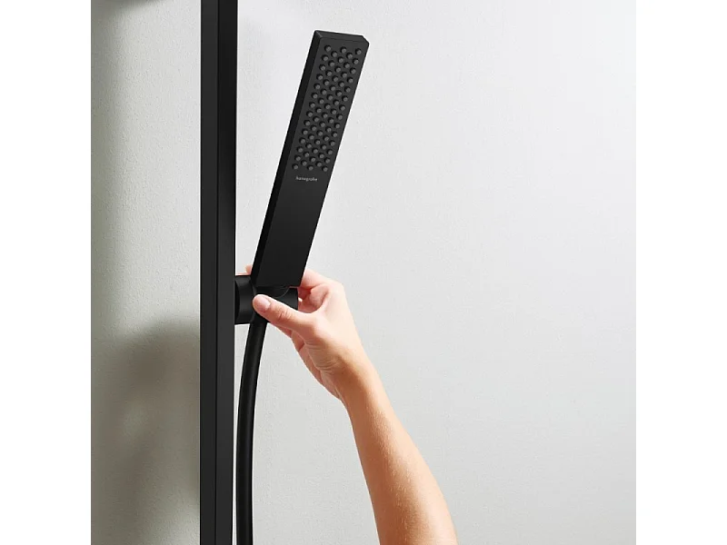 HANSGROHE Pulsify E 100 EcoSmart+ Alcachofa de ducha negro mate