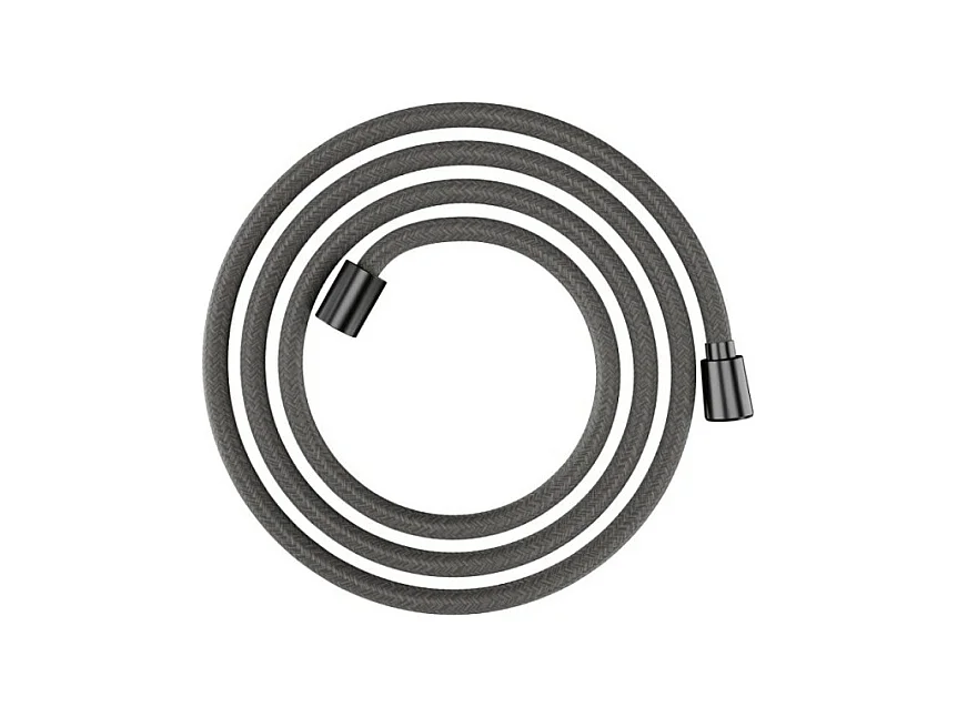 Flexible de douche HANSGROHE Designflex 200 cm noir chromé brossé