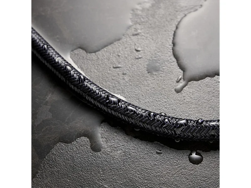 Flexible de douche HANSGROHE Designflex 200 cm noir mat