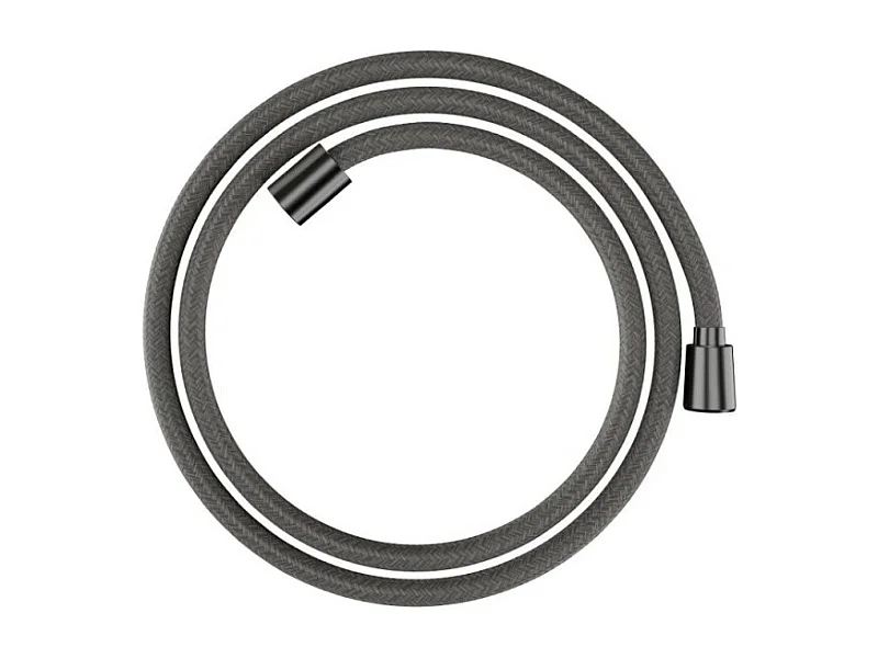 Flexible de douche HANSGROHE Designflex 160 cm noir chromé brossé