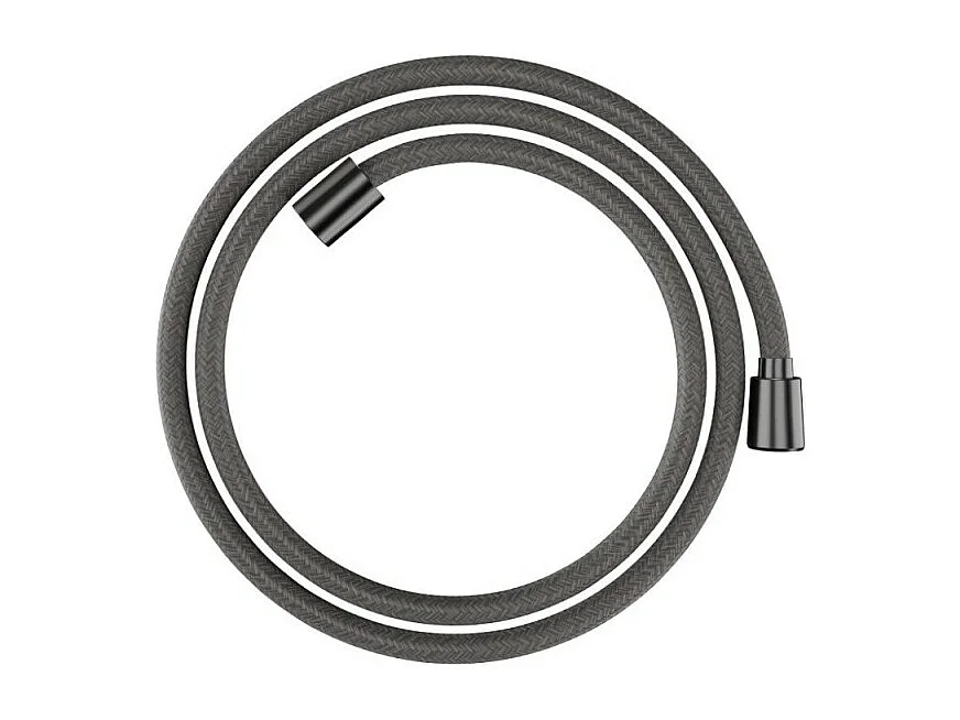 Flexible de douche HANSGROHE Designflex 160 cm noir chromé brossé