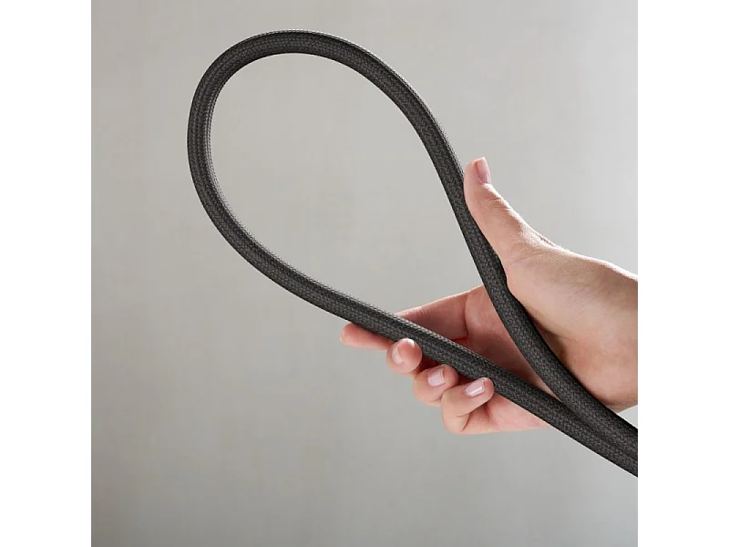 Flexible de douche HANSGROHE Designflex 160 cm noir chromé brossé