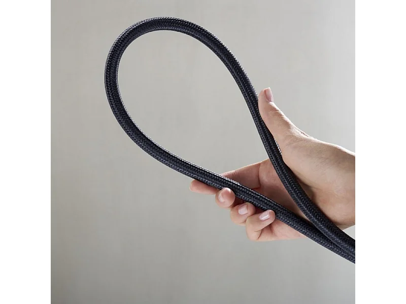 Flexible de douche HANSGROHE Designflex 125 cm noir mat