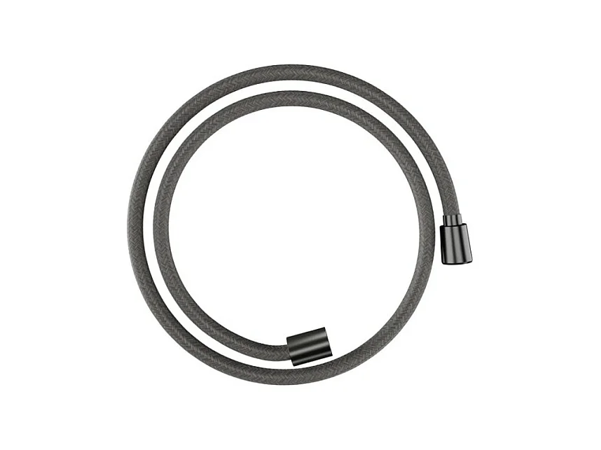 Flexible de douche HANSGROHE Designflex 125 cm noir chromé brossé