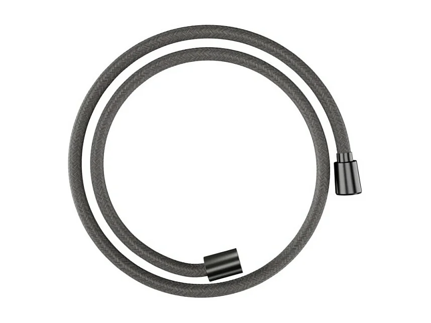 Flexible de douche HANSGROHE Designflex 125 cm noir chromé brossé