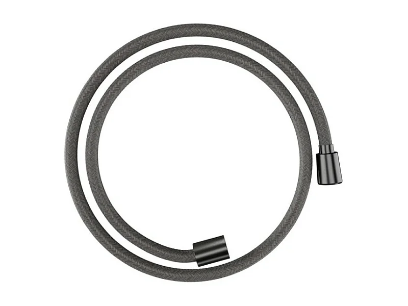 Flexible de douche HANSGROHE Designflex 125 cm noir chromé brossé