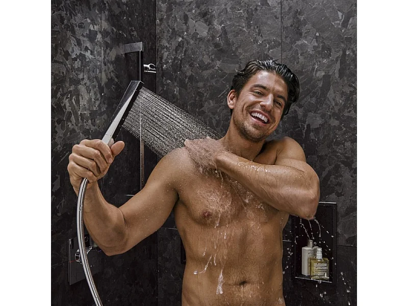 Pommeau de douche HANSGROHE Pulsify E 100 EcoSmart chromé