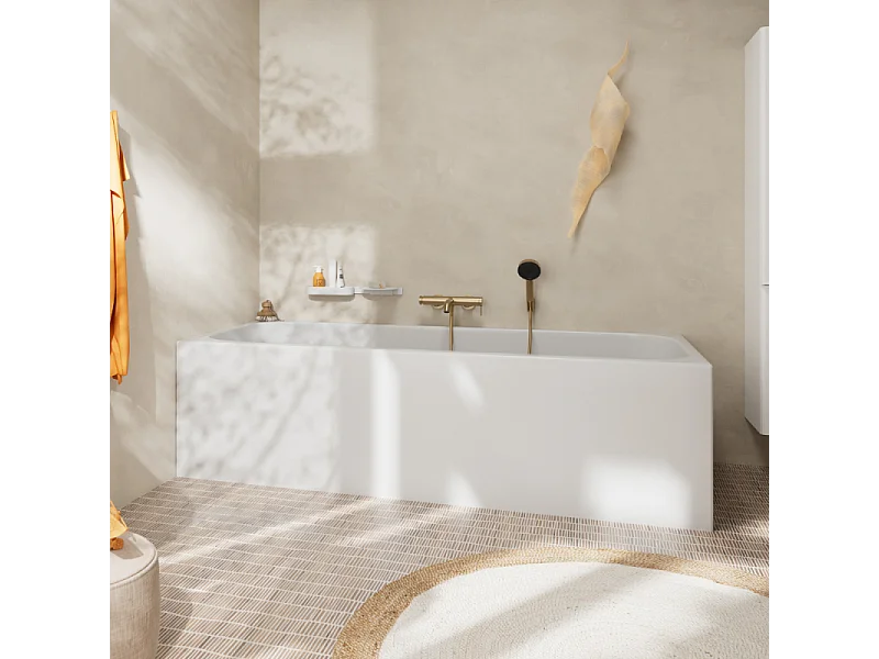 Pommeau de douche HANSGROHE Pulsify Select S 105 EcoSmart 3jets bronze brossé