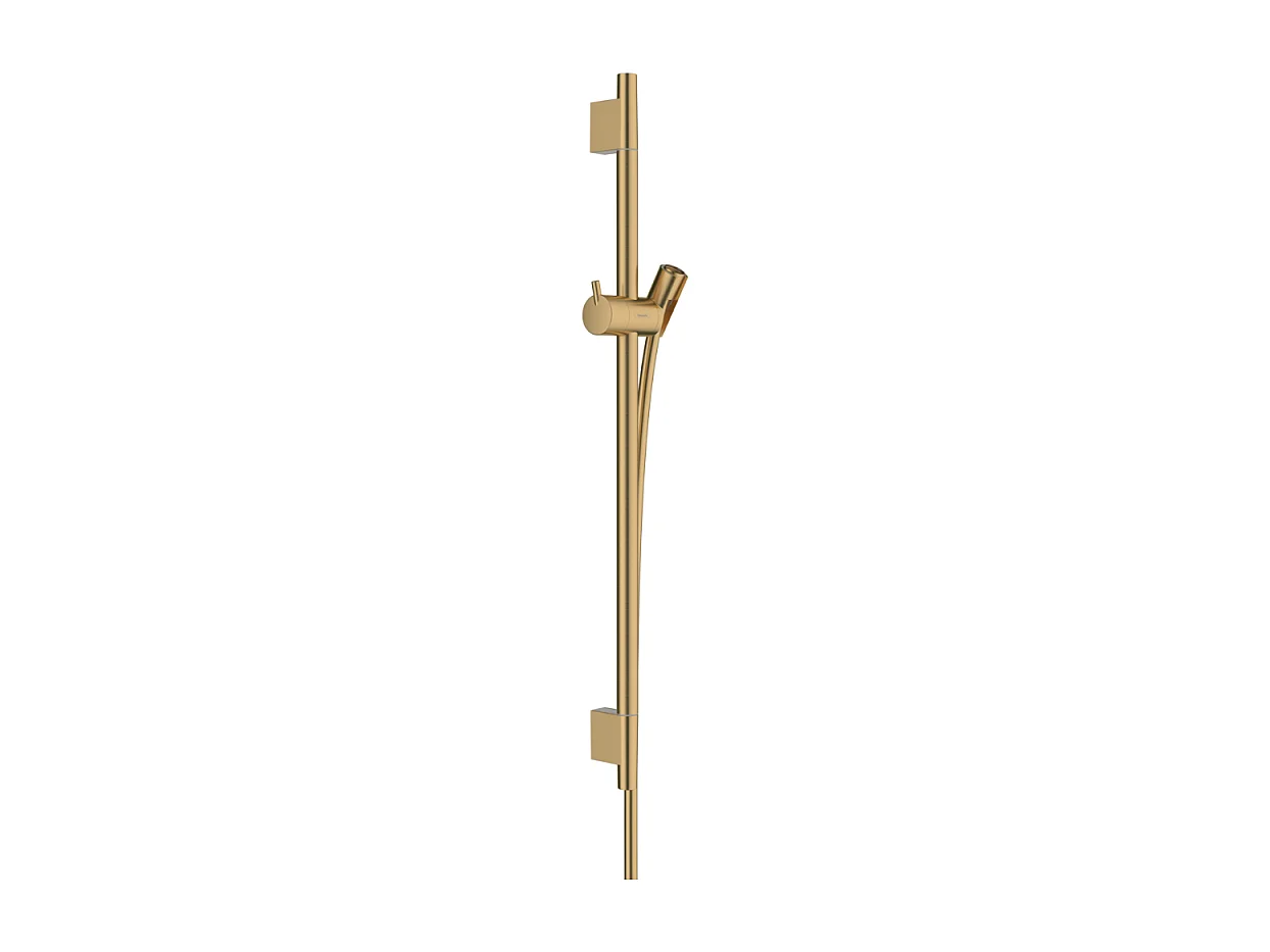 Barre de douche HANSGROHE Unica S Puro 65 cm avec flexible Bronze brossé
