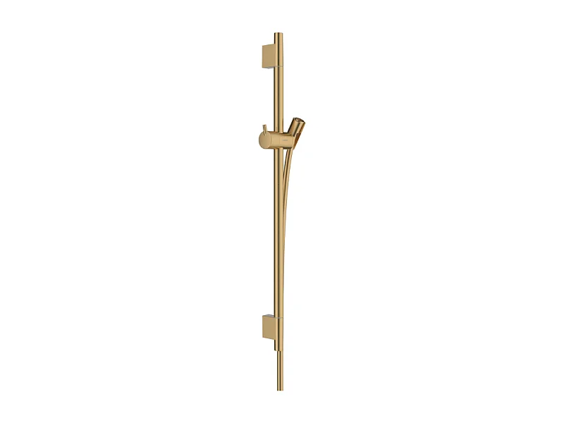 Barre de douche HANSGROHE Unica S Puro 65 cm avec flexible Bronze brossé