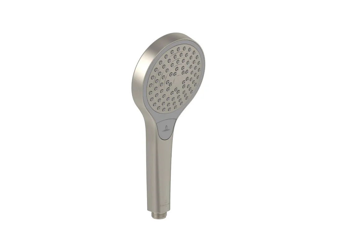 Pomme de douche 3 jets VILLEROY & BOCH Verve Showers Brushed Nickel Matt