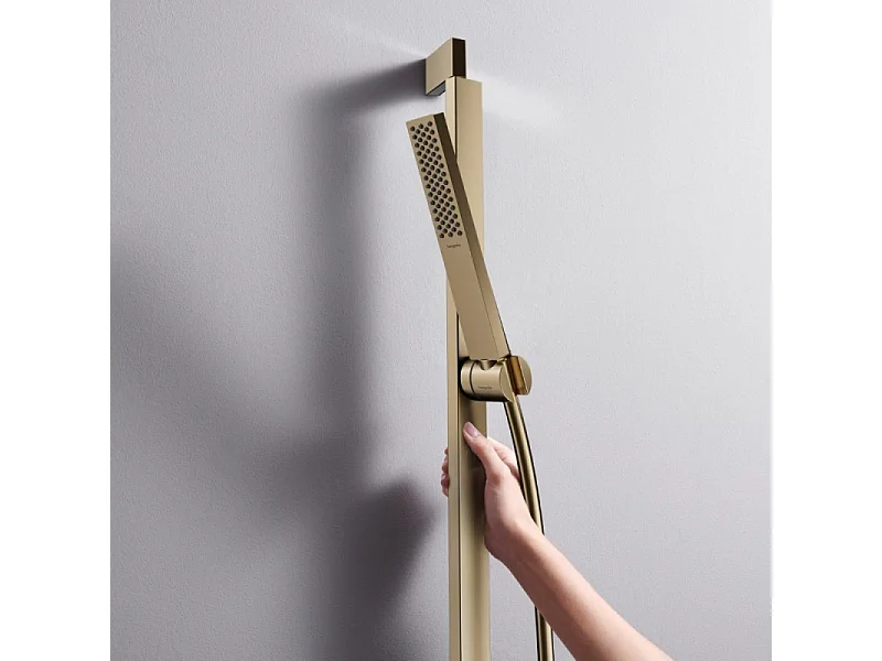 Pommeau de douche HANSGROHE Pulsify E 100 EcoSmart+ Bronze brossé