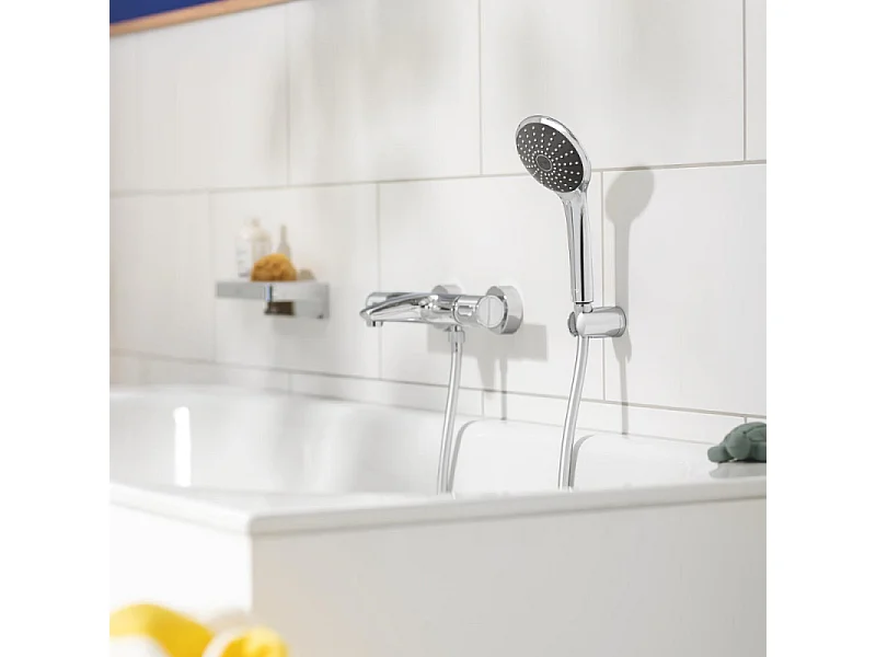 Flexible de douche GROHE VitalioFlex Silver 175 cm chromé