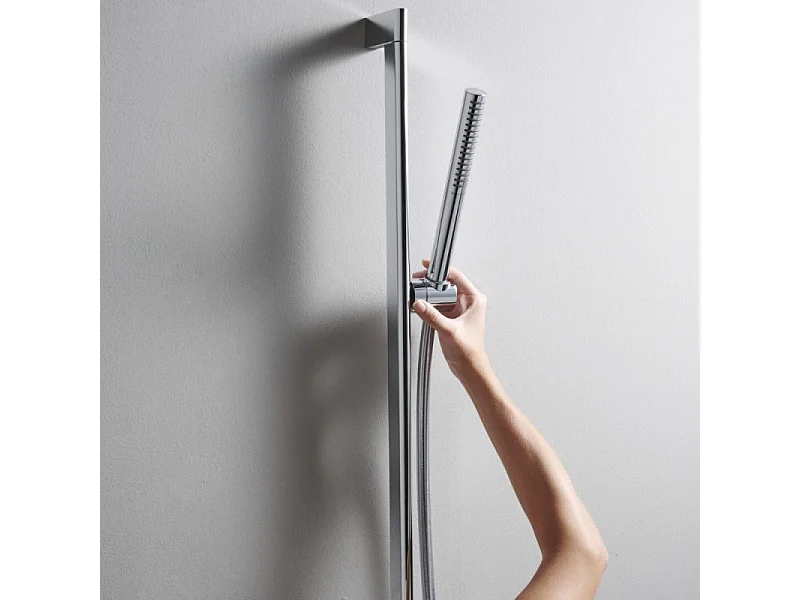 Pommeau de douche HANSGROHE Pulsify S 100 EcoSmart chromé