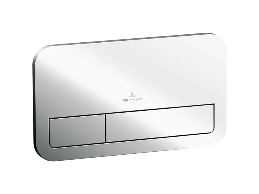 Plaque de déclenchement VILLEROY ET BOCH Vi Connect E200 chromée