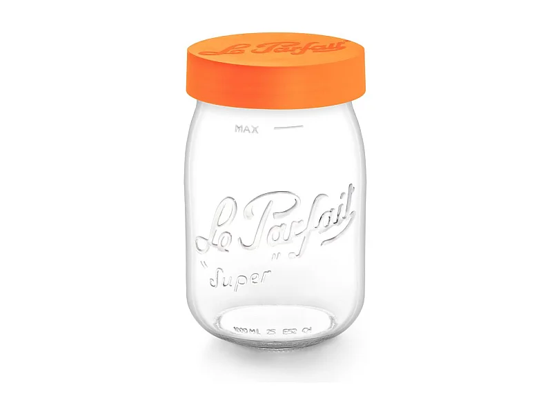 Bocal à vis Colors de 1 L (lot de 6)