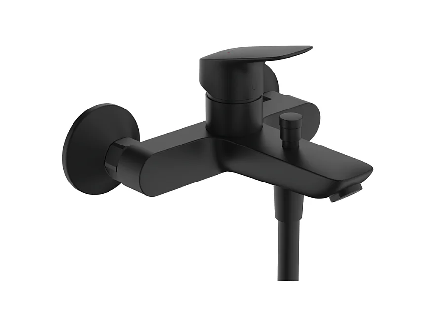 Mitigeur bain douche mécanique HANSGROHE Logis noir mat
