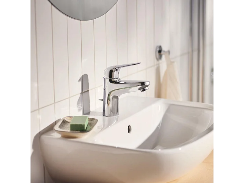 GROHE Mezclador de lavabo Swift con tirador cromado M