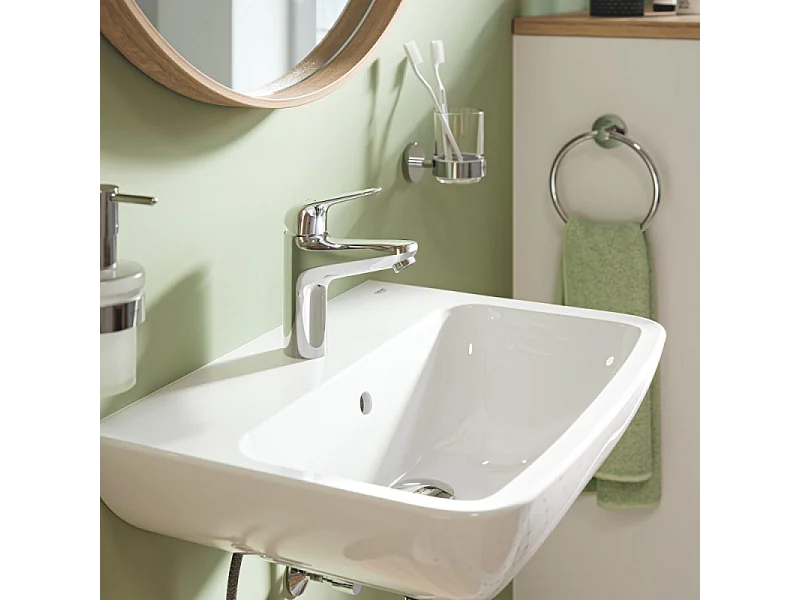 Mitigeur lavabo GROHE Swift avec vidage Push open chromé M