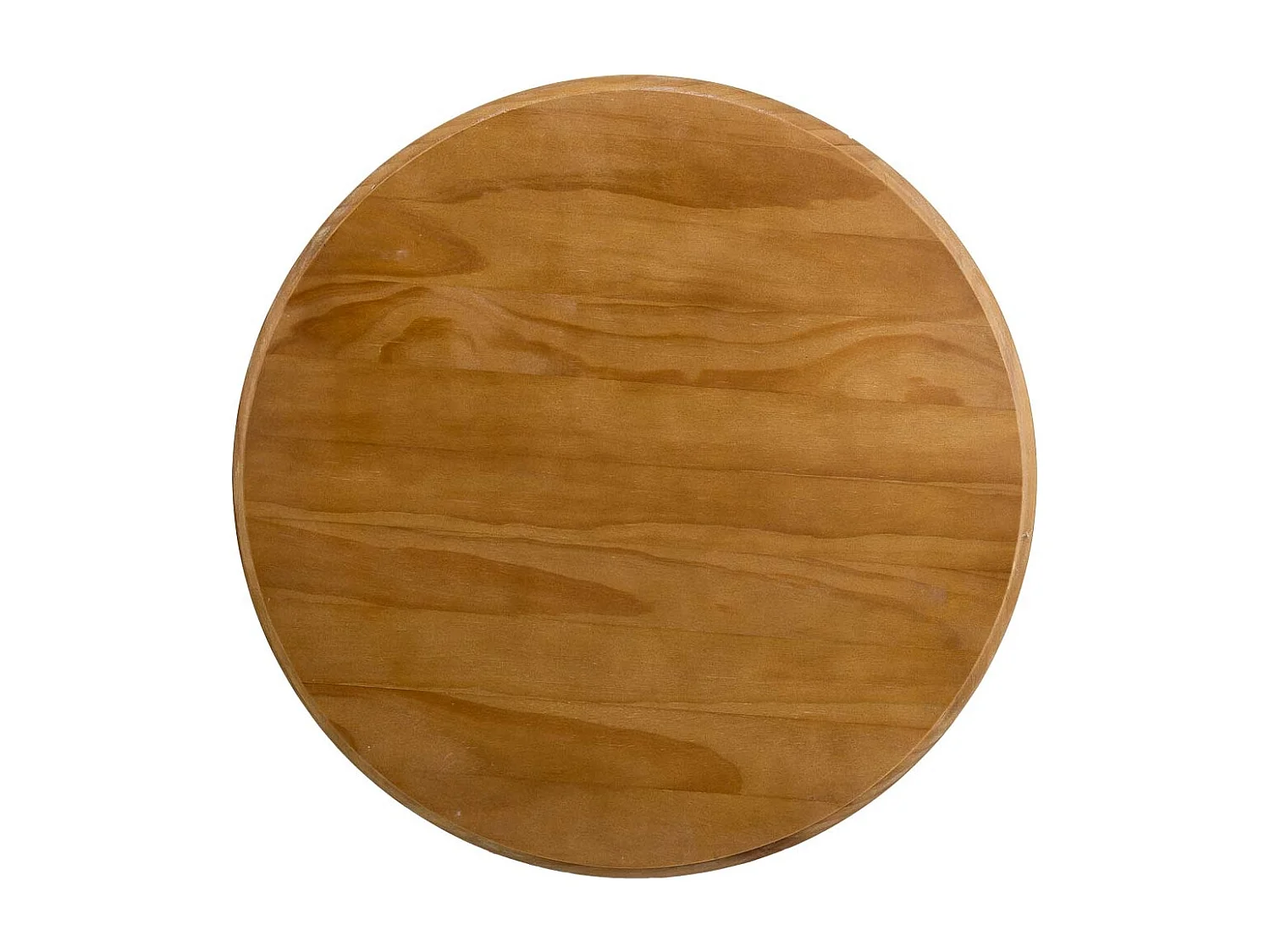 Table basse en bois et métal blanc 63.5x63.5x46.5h