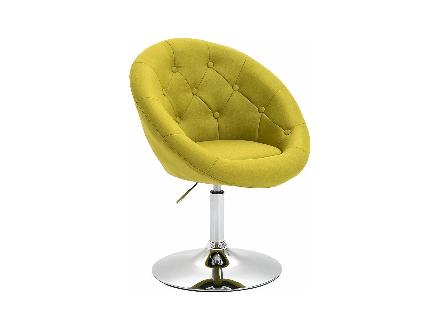 COCKTAILSESSEL HAVANNA Stoffbezug Limettengrün