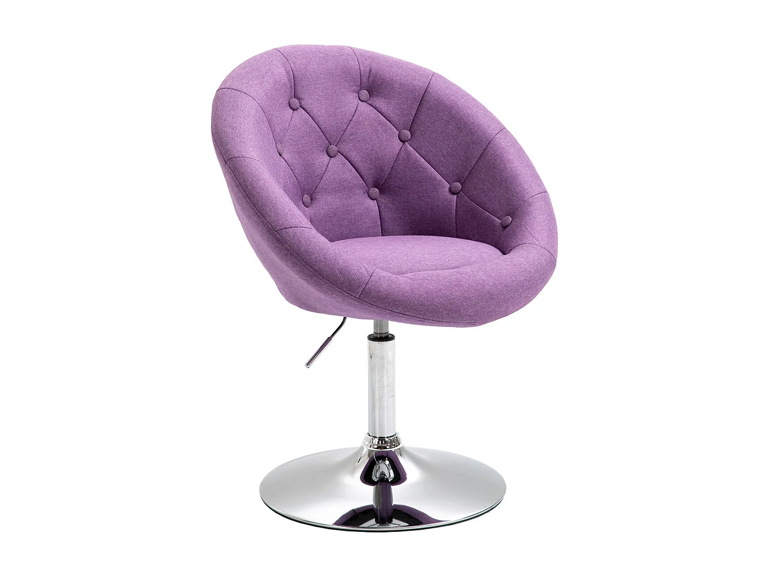 COCKTAILSESSEL HAVANNA Stoffbezug Lila