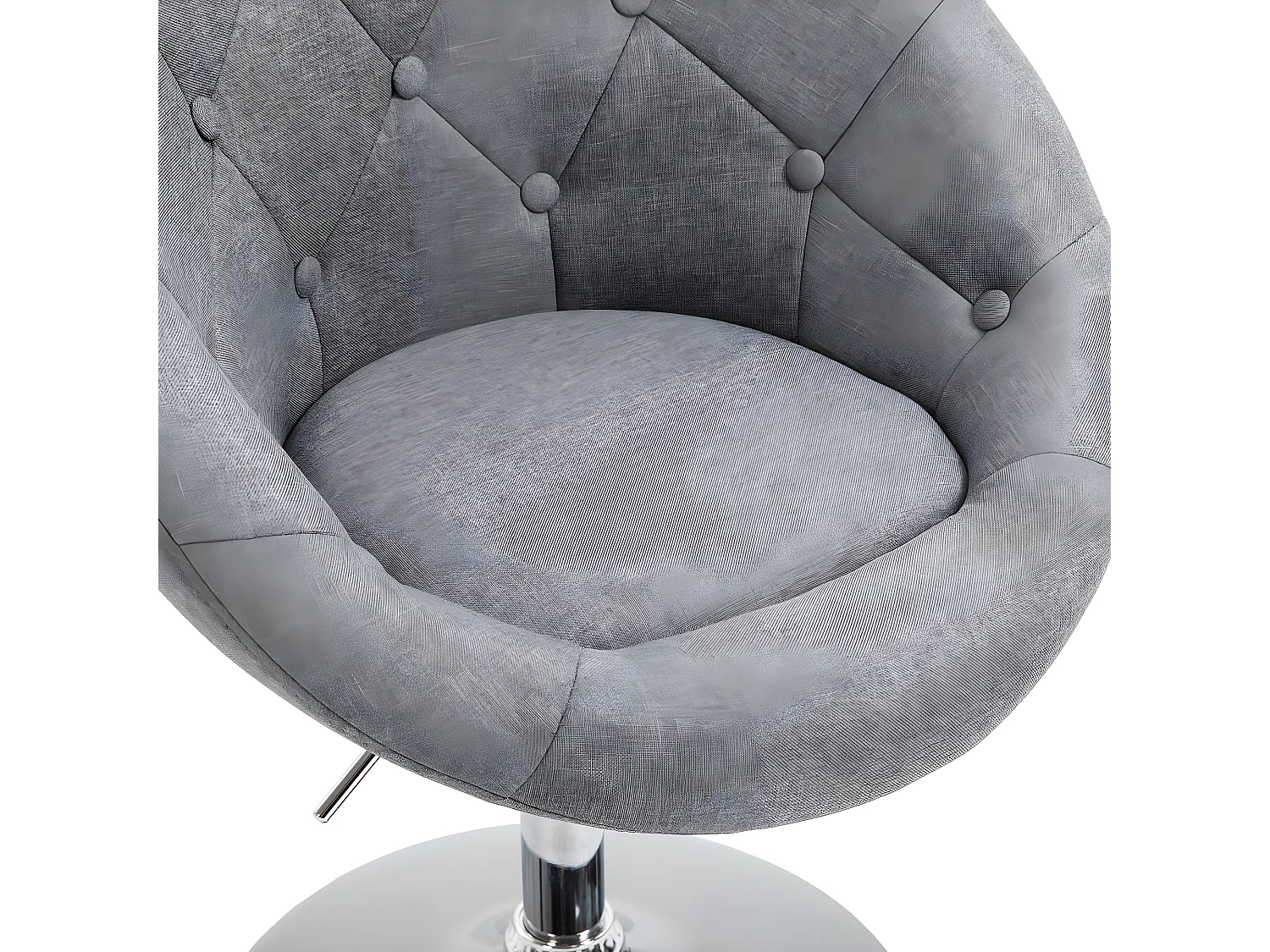 COCKTAILSESSEL HAVANNA Stoffbezug Grau