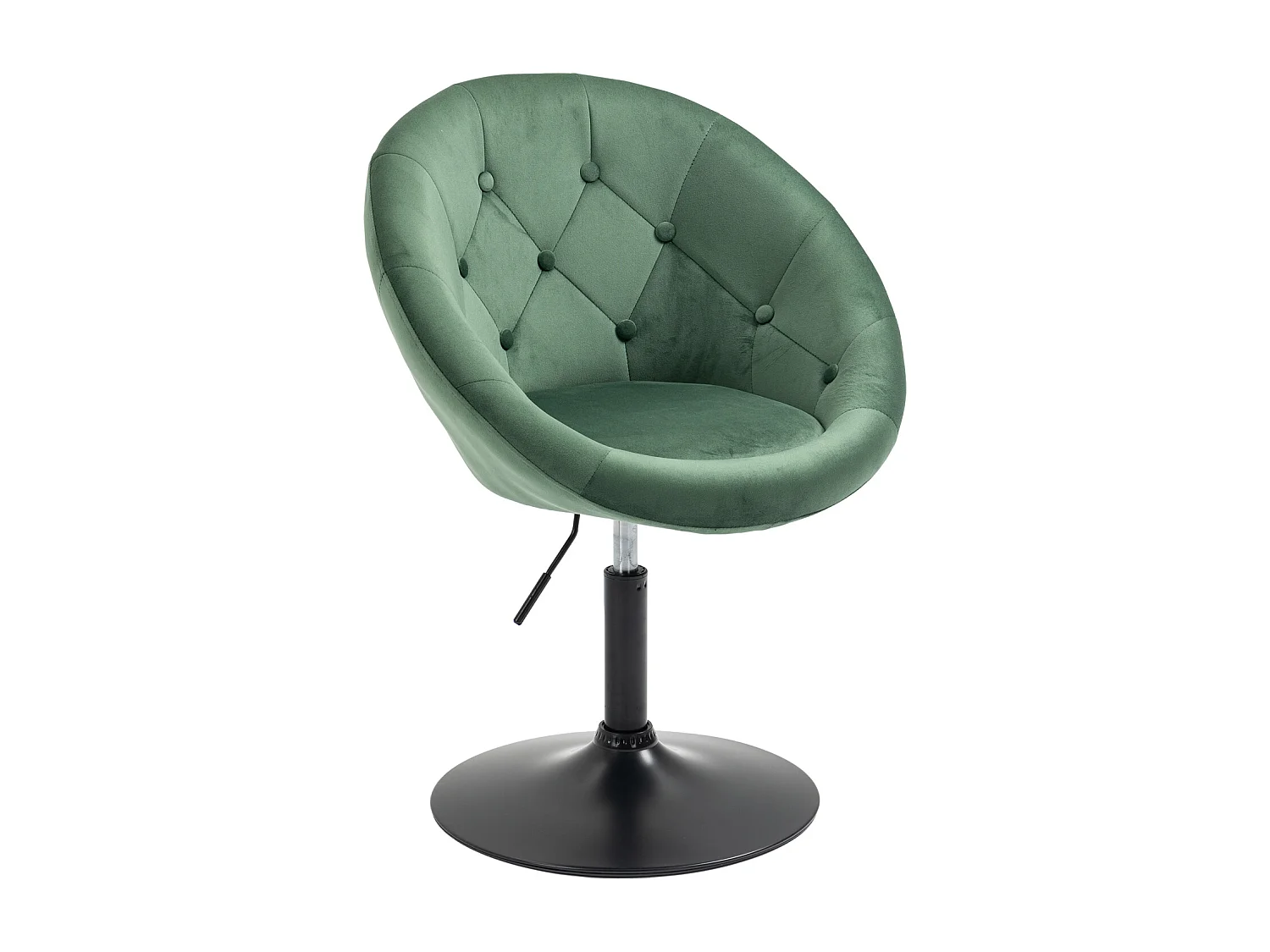 COCKTAILSESSEL HAVANNA Samt Dunkelgrün