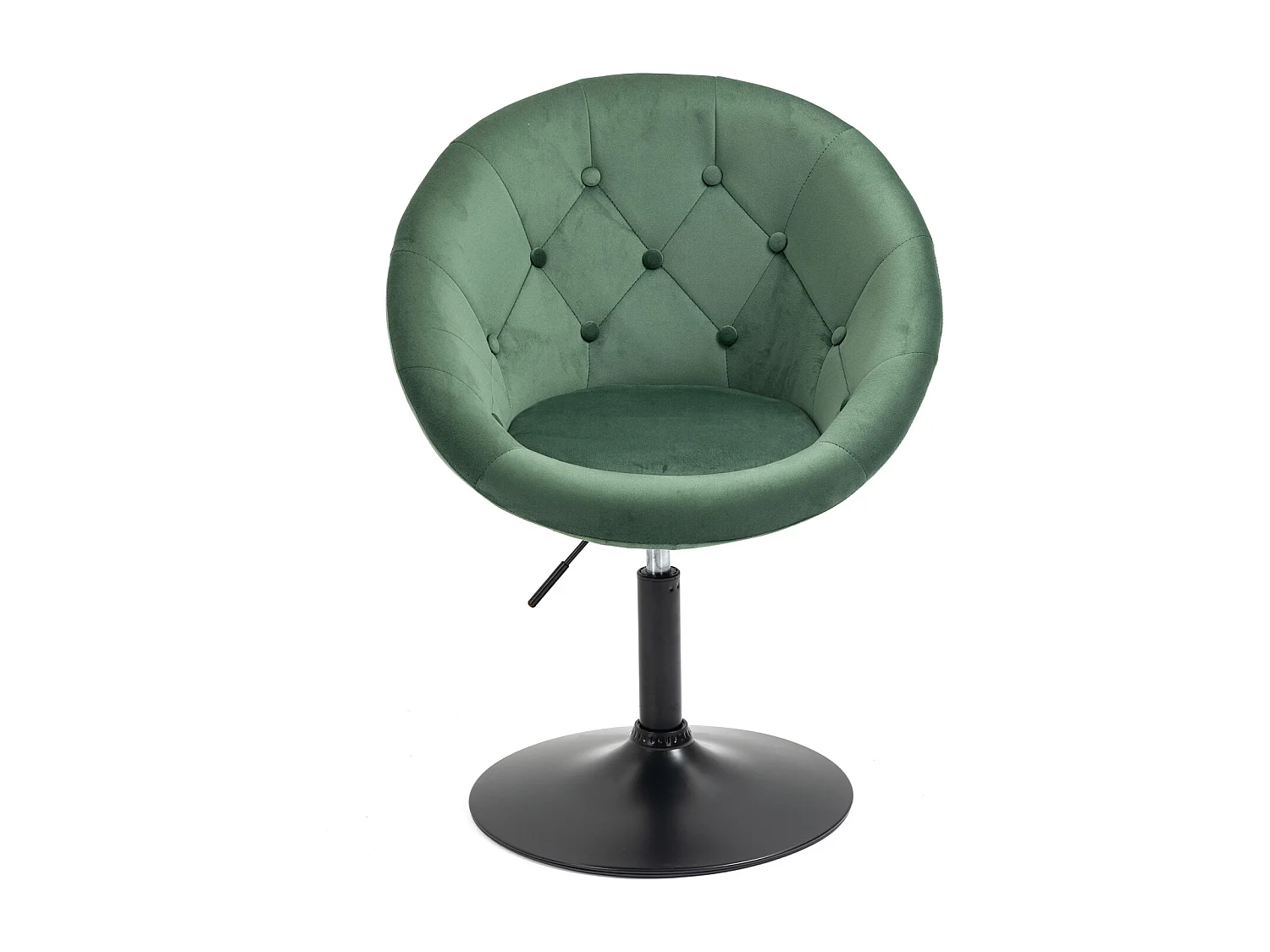 COCKTAILSESSEL HAVANNA Samt Dunkelgrün