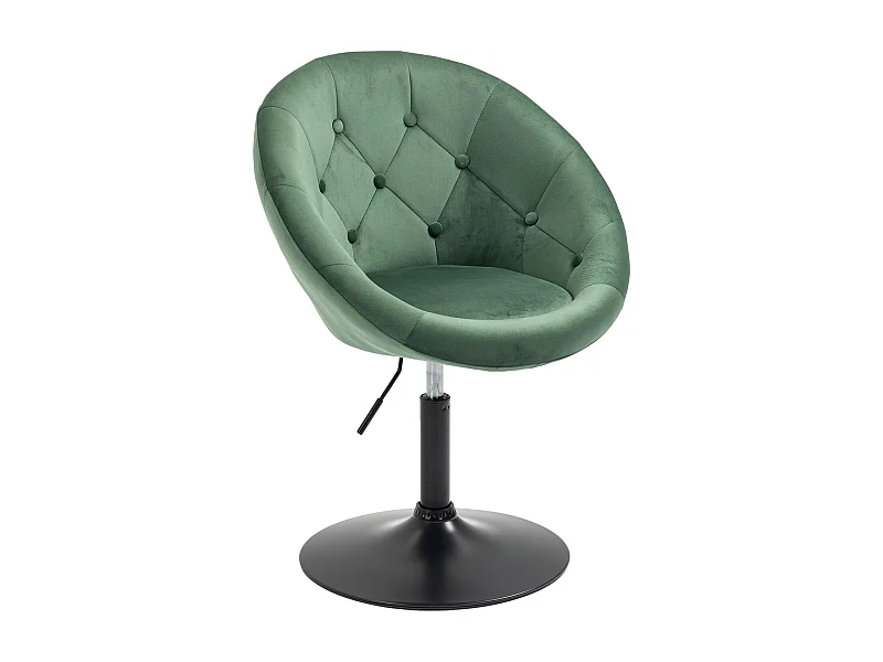 COCKTAILSESSEL HAVANNA Samt Dunkelgrün