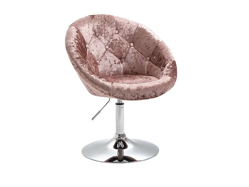 COCKTAILSESSEL HAVANNA Samt Champagner