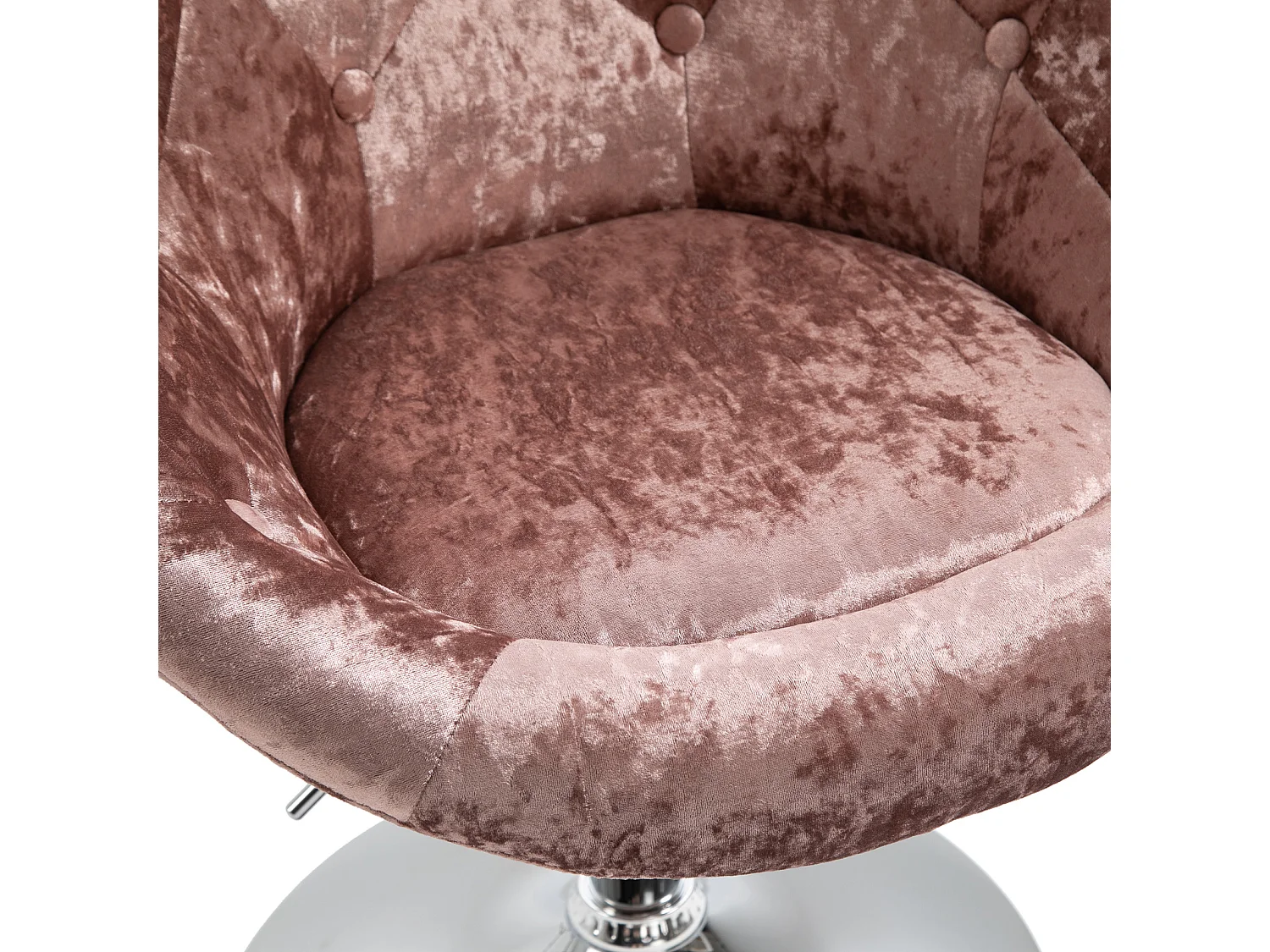 COCKTAILSESSEL HAVANNA Samt Champagner