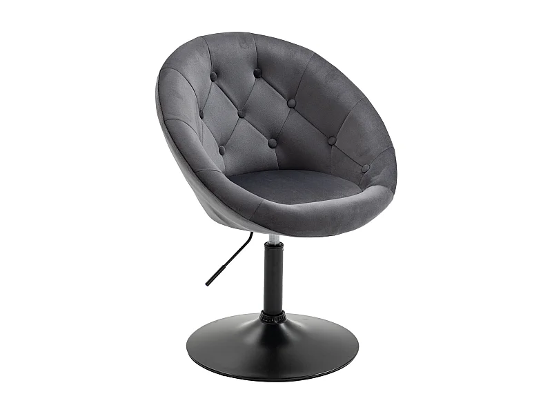 COCKTAILSESSEL HAVANNA Samt Grau