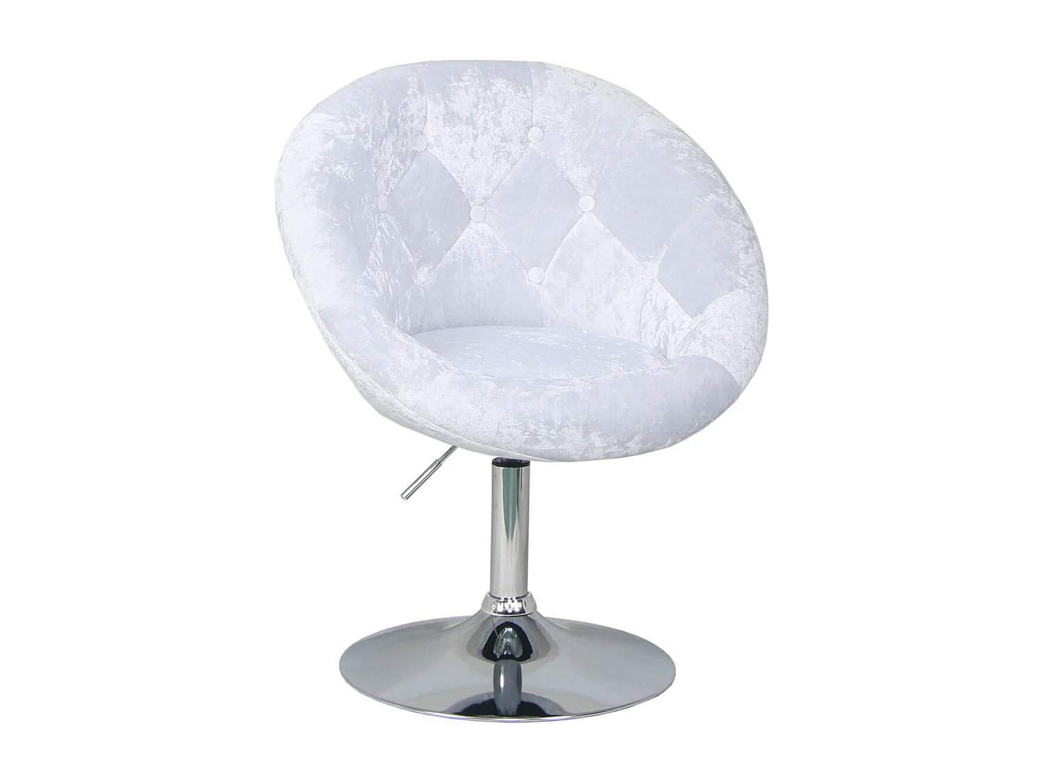 COCKTAILSESSEL HAVANNA Samt Weiß