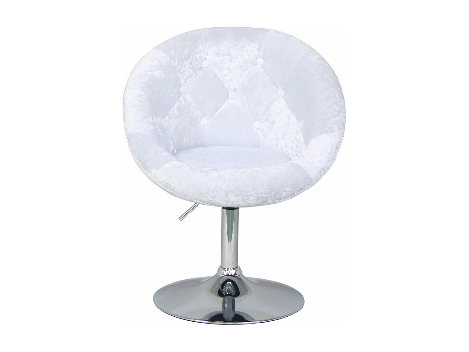 COCKTAILSESSEL HAVANNA Samt Weiß