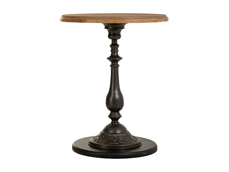 Tavolino in legno marrone 50x50x65h