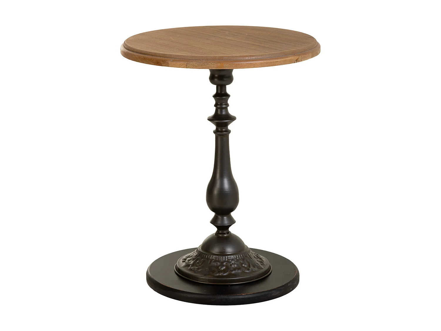 Table basse en bois marron 50x50x65h