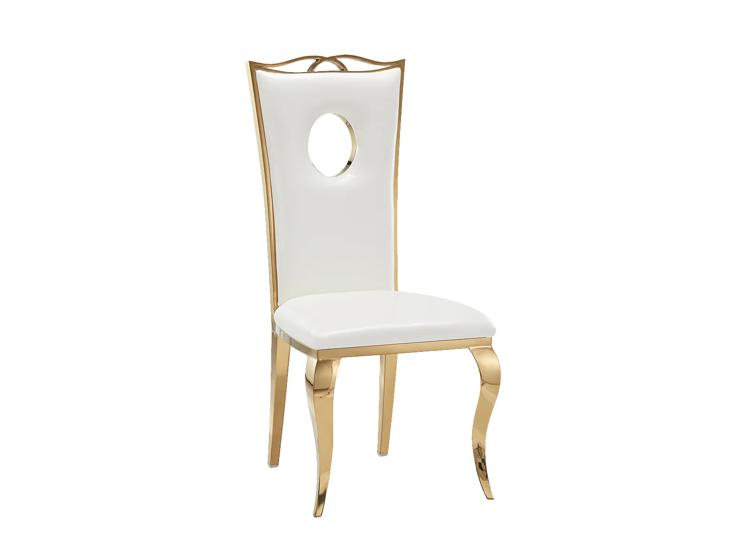 Lot de Chaises baroque ROYAL Gold Simili