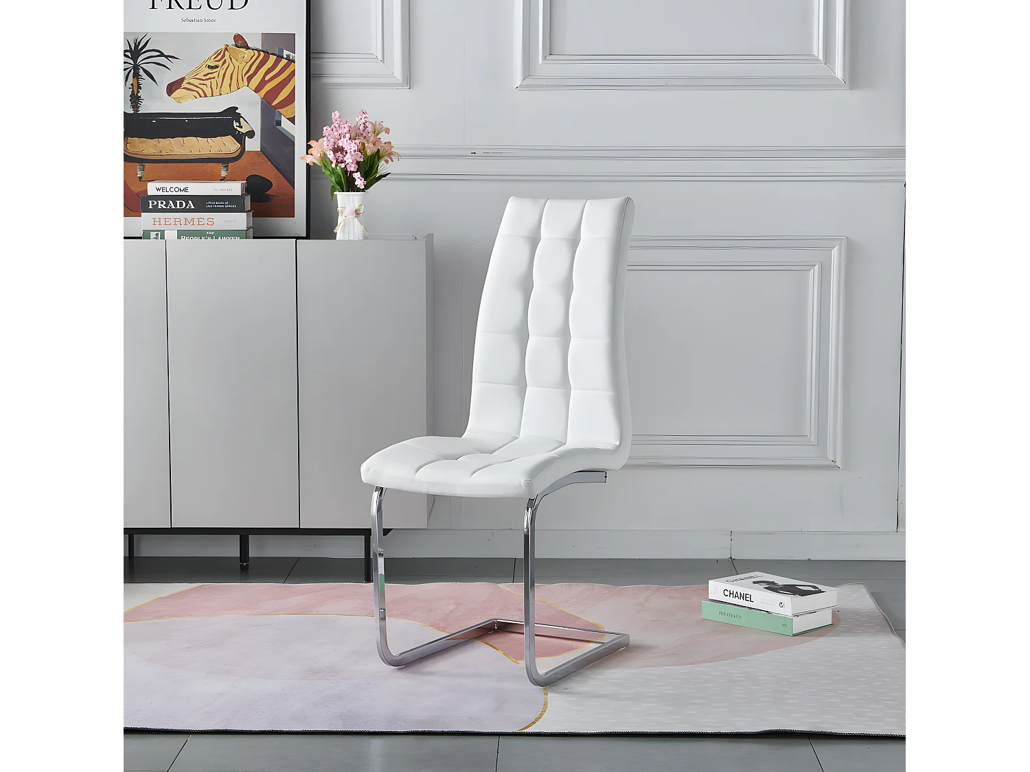 Lot de Chaises BELLA simili cuir