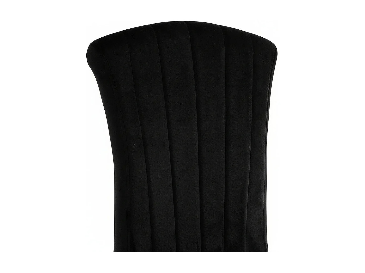 Lot de 6 Chaises baroque LOUIS Gold Velours Noir