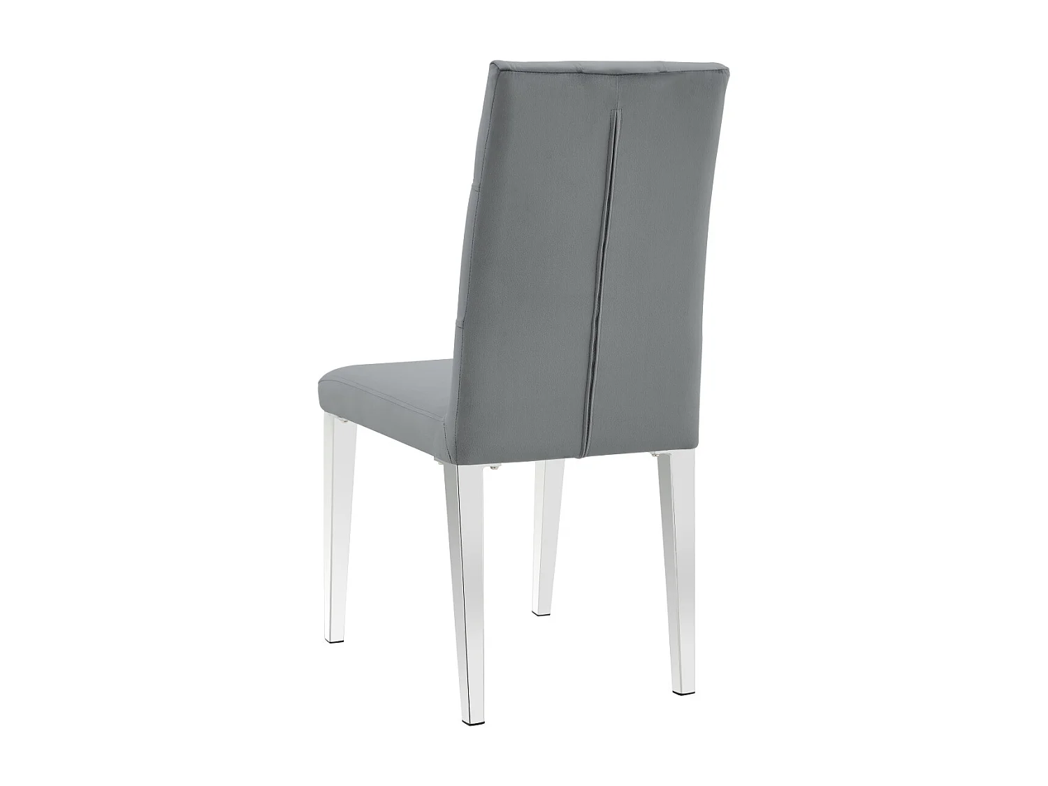 Lot de chaises NEVADA capitonnés chrome