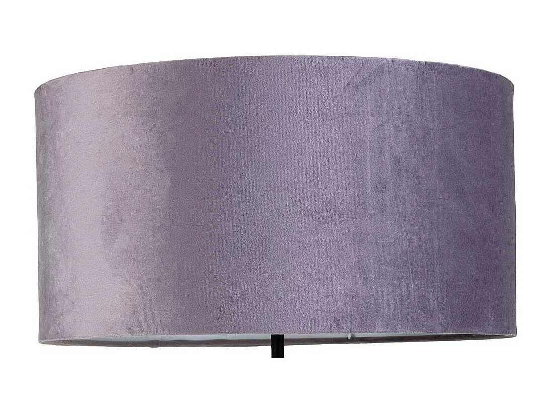 Lampe de table en métal blanc 35x35x69h