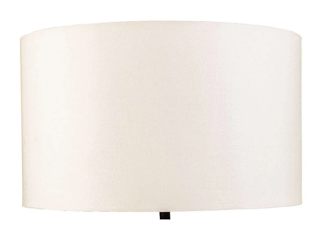 Lampada da tavolo in metallo marrone 31x31x58h