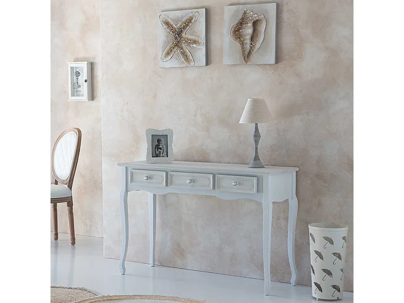 Graue Metalltischlampe 23x23x46h cm