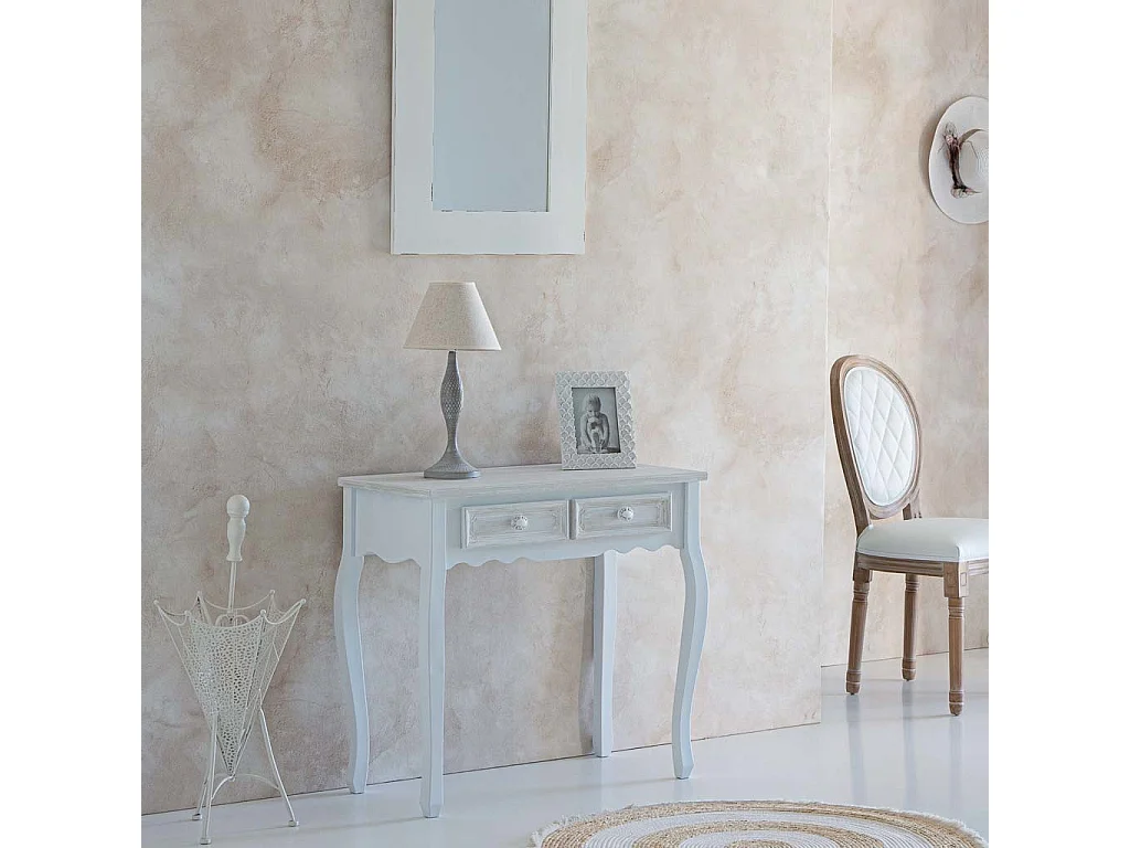 Lampada da tavolo in metallo grigio 23x23x46h