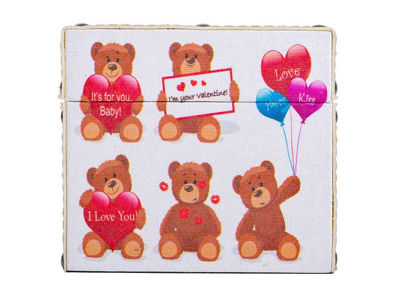 Porta Joias Urso 16,5x11,5x10,5hcm