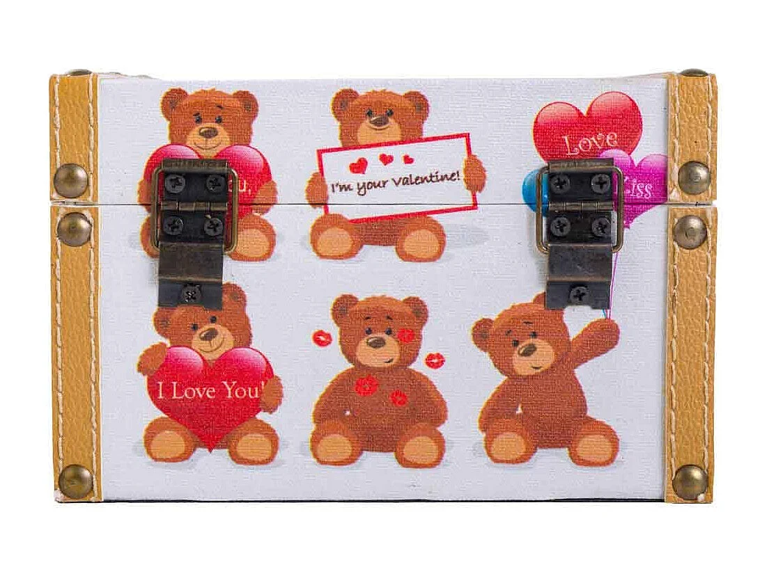 Porta Joias Urso 16,5x11,5x10,5hcm